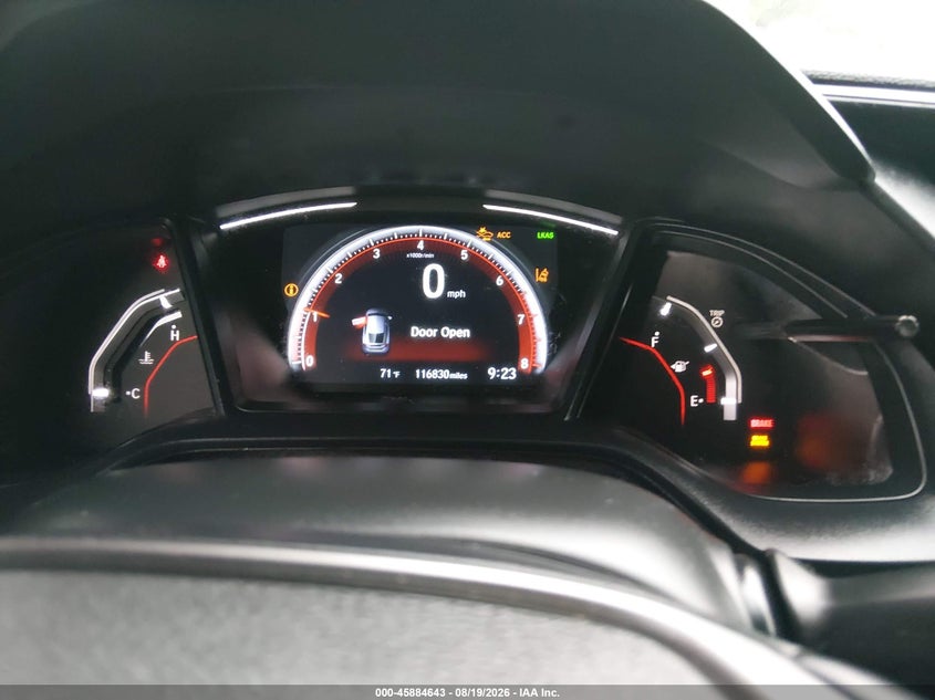 2020 HONDA CIVIC auction photo 7