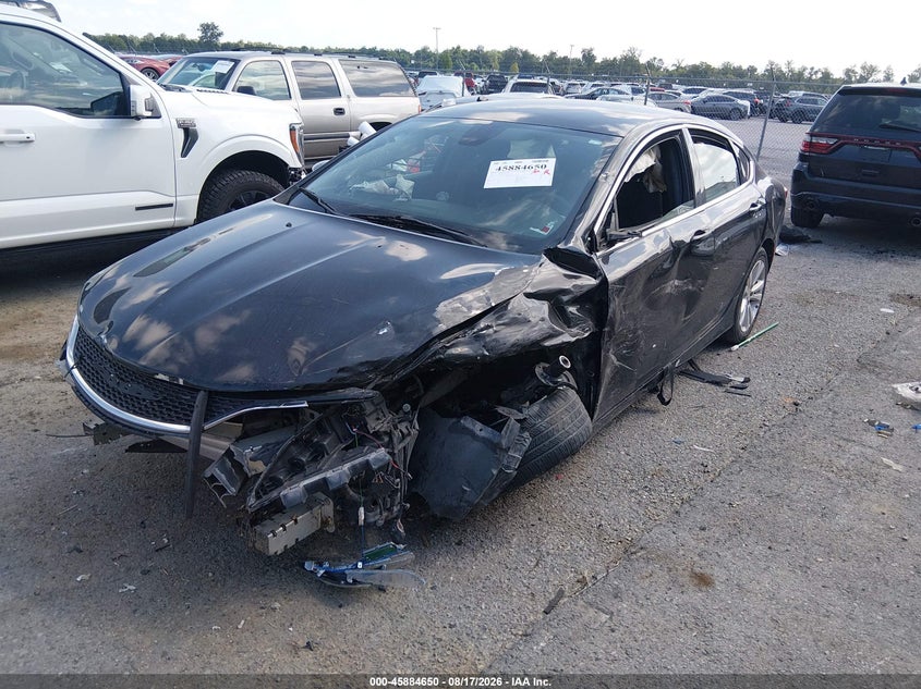 Vin: 1c3cccab7fn739789, lot: 46383684, chrysler 200 limited 20152