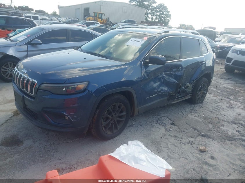 2019 Jeep Cherokee, Left Side, IAAI, VIN 1C4PJLCB9KD411595 — photo 2