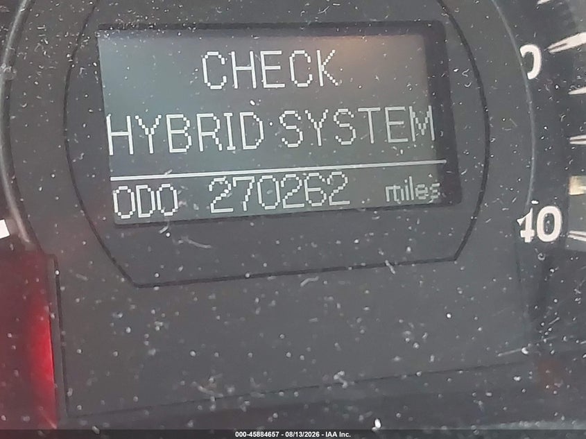 2009 TOYOTA CAMRY HYBRID auction photo 7