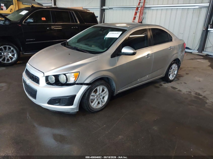 2014 Chevrolet Sonic, Left Front, IAAI, VIN 1G1JC5SH2E4104624 — photo 2