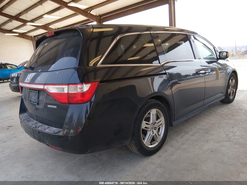 Vin: 5fnrl5h98bb011413, lot: 46383750, honda odyssey touring/touring elite 20114