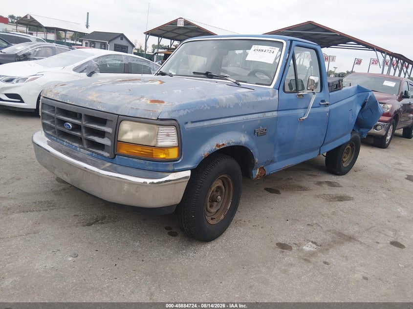 FORD F150 1992 VIN 1FTDF15Y7NLA33216