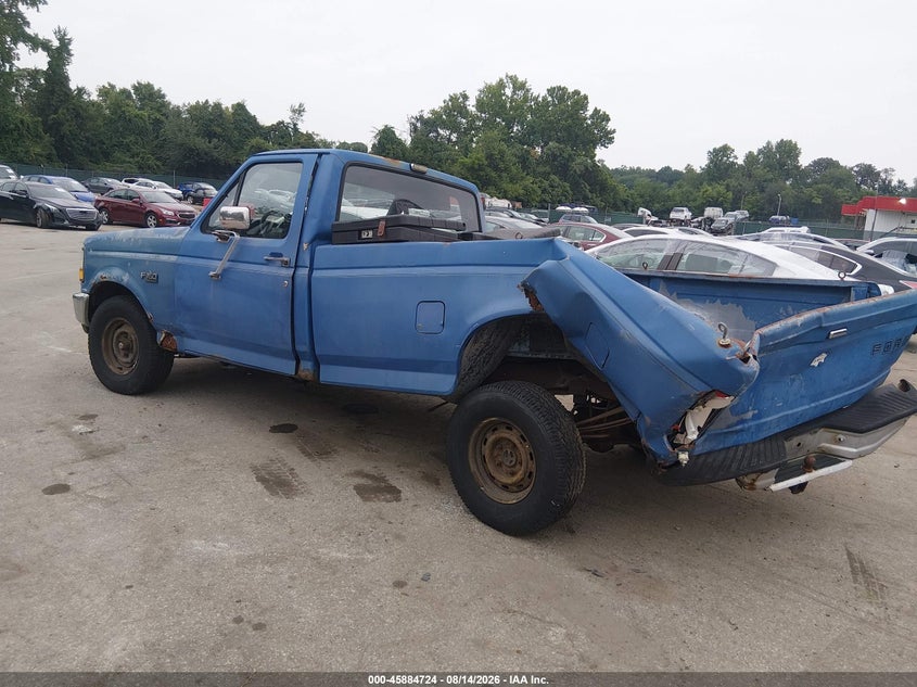 FORD F150 1992 VIN 1FTDF15Y7NLA33216