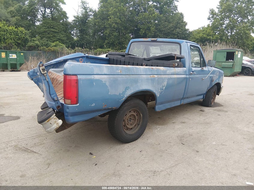 FORD F150 1992 VIN 1FTDF15Y7NLA33216
