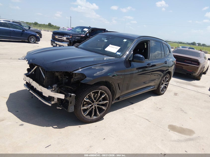 BMW X3 2022 VIN 5UX43DP03N9K73800