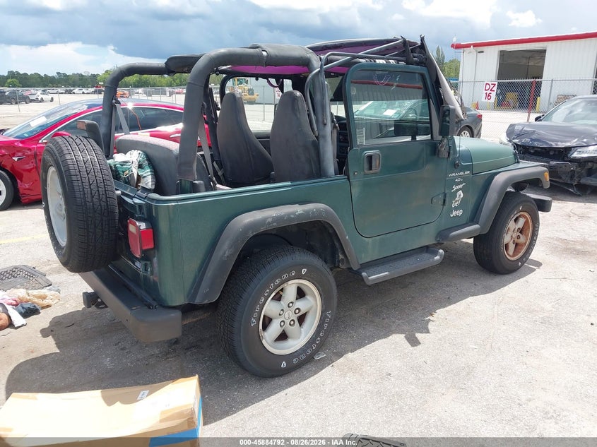 2000 JEEP WRANGLER auction photo 4
