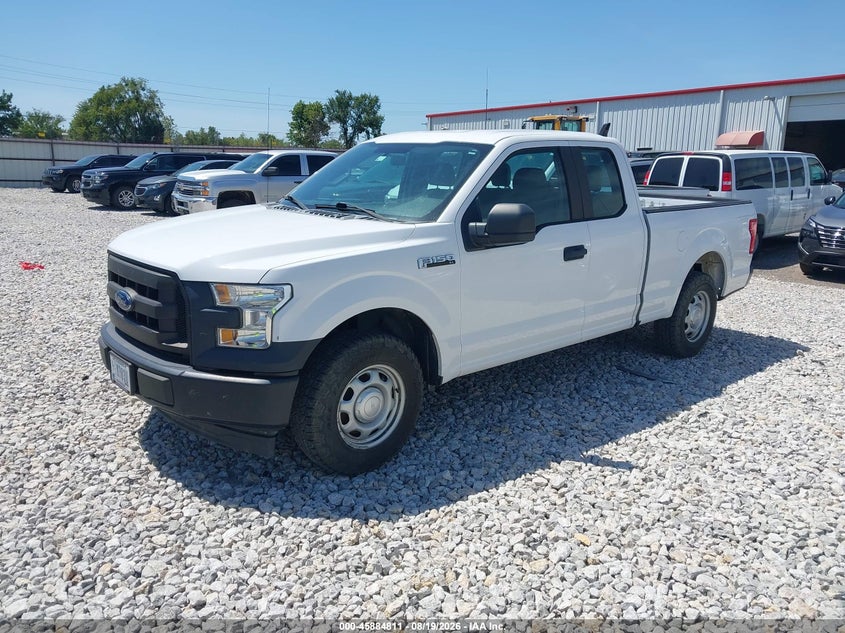 Vin: 1ftex1c83hkd34838, lot: 46383845, ford f-150 xl 20172