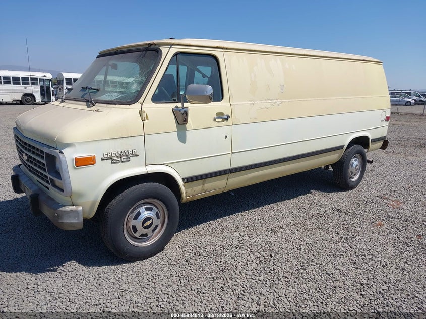 1995 Chevrolet Van, Обычный износ, IAAI, VIN 1GCGG39K7SF223541 — фото 2