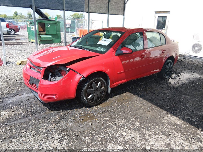 2010 Chevrolet Cobalt, Front End, IAAI, VIN 1G1AD5F58A7191323 — photo 2