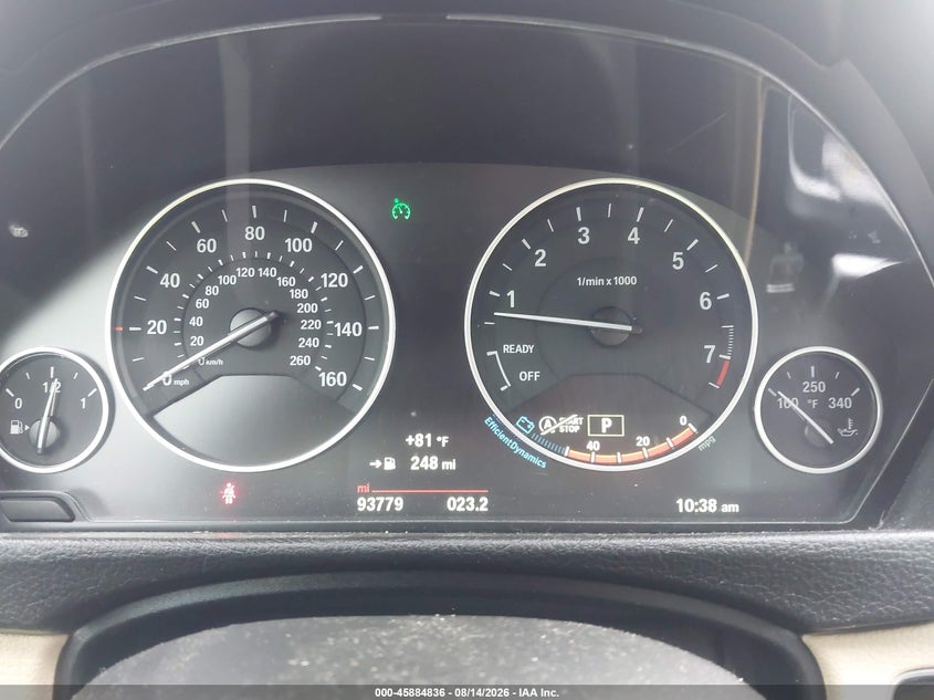 2018 BMW 320I auction photo 7