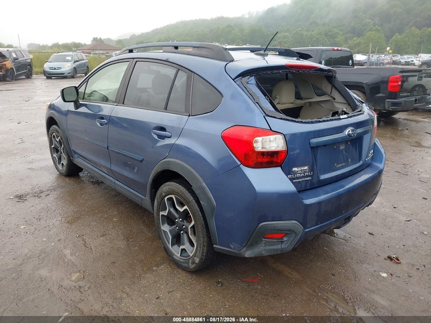 Vin: jf2gpakcxd2892020, lot: 46383895, subaru xv crosstrek 2.0i limited 20133