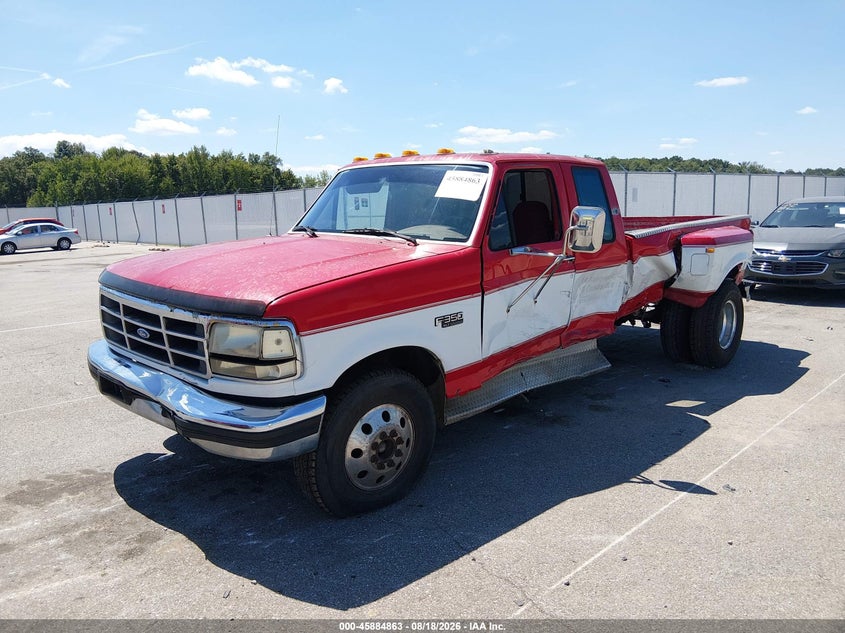 1996 Ford F350, Лівий бік, IAAI, VIN 1FTJX35G8TEA43371 — фото 2
