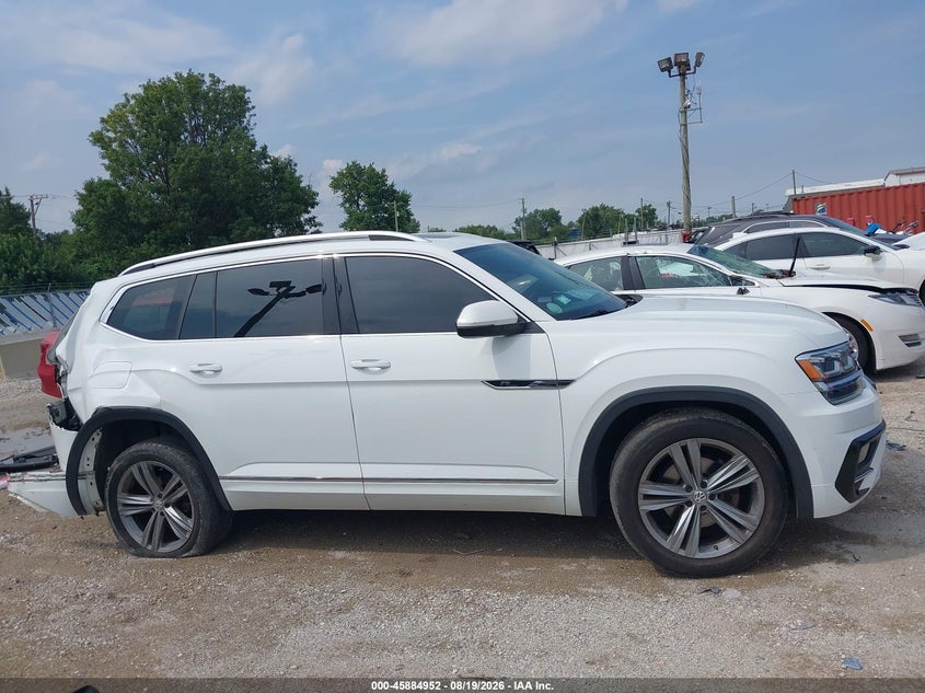 VOLKSWAGEN ATLAS 2019 VIN 1V2TR2CA2KC611134