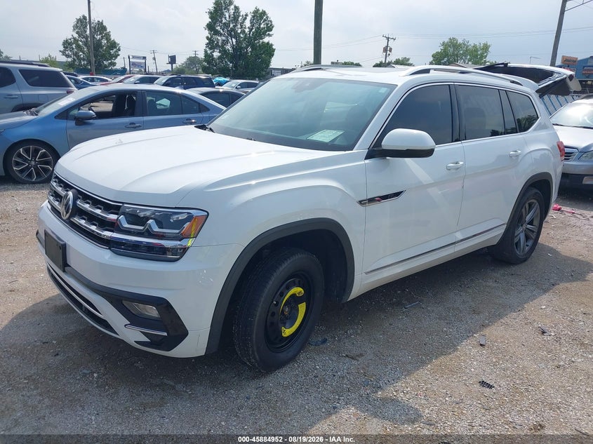 2019 Volkswagen Atlas, Удар сзади, IAAI, VIN 1V2TR2CA2KC611134 — фото 2