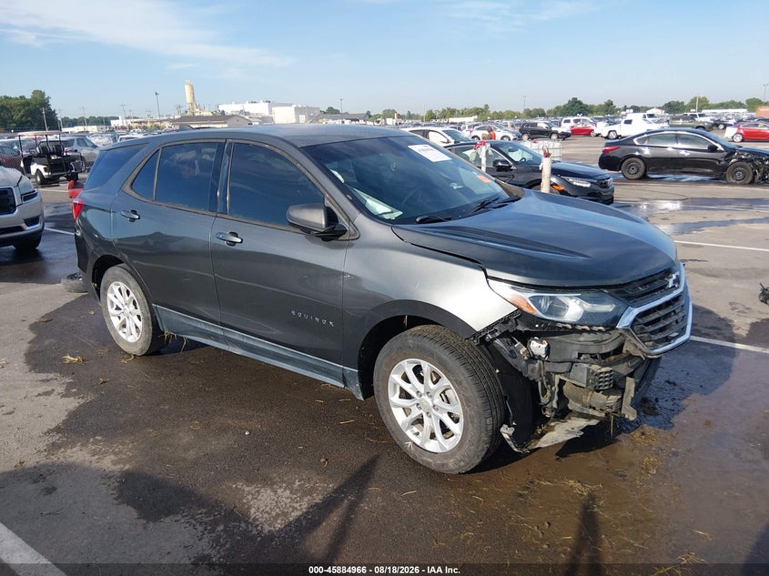 2019 Chevrolet Equinox Ls, Front, IAAI, VIN 2GNAXHEV8K6219969