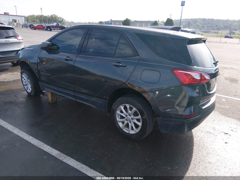 Vin: 2gnaxhev8k6219969, lot: 46384000, chevrolet equinox ls 20193