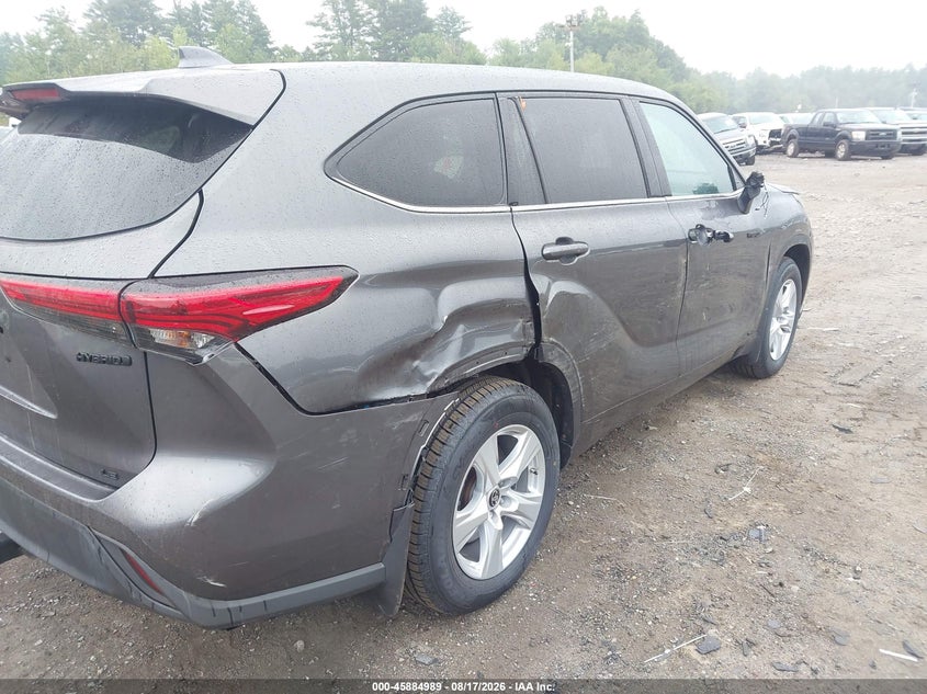 TOYOTA HIGHLANDER 2021 VIN 5TDBBRCH1MS536628