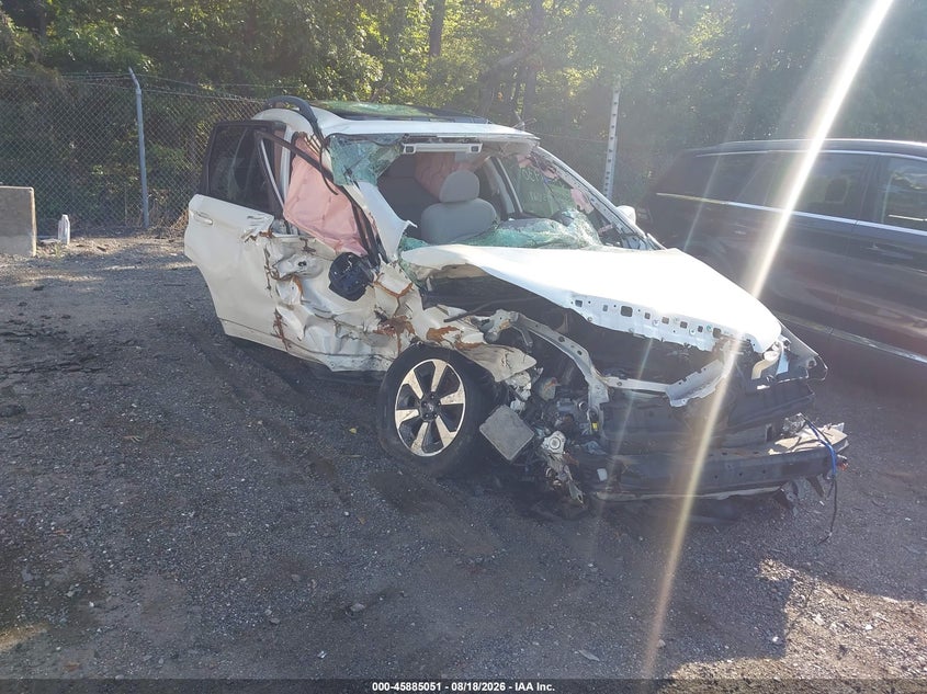Vin: jf2sjagc1jh613406, lot: 46384085, subaru forester 2.5i premium 20181