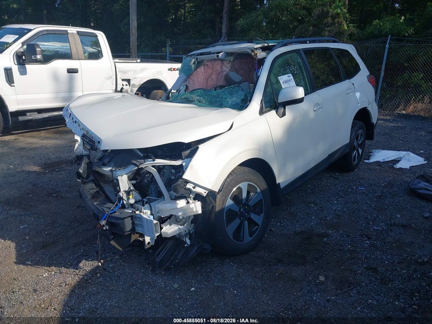 Vin: jf2sjagc1jh613406, lot: 46384085, subaru forester 2.5i premium 20182