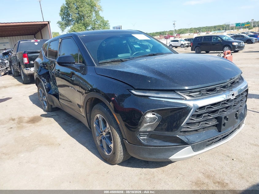 Vin: 3gnkbhr4xps203530, lot: 46384090, chevrolet blazer awd 2lt 20231