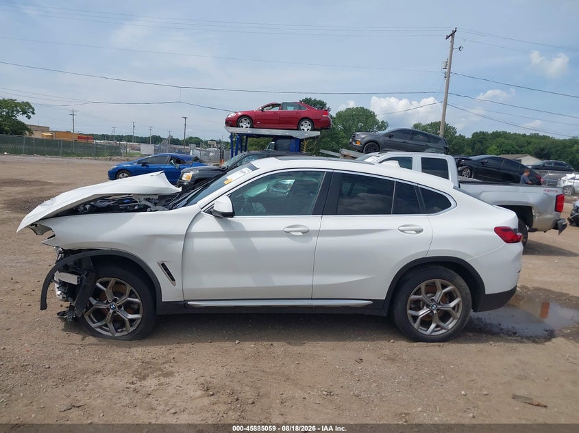 BMW X4 2022 VIN 5UX33DT03N9M00739