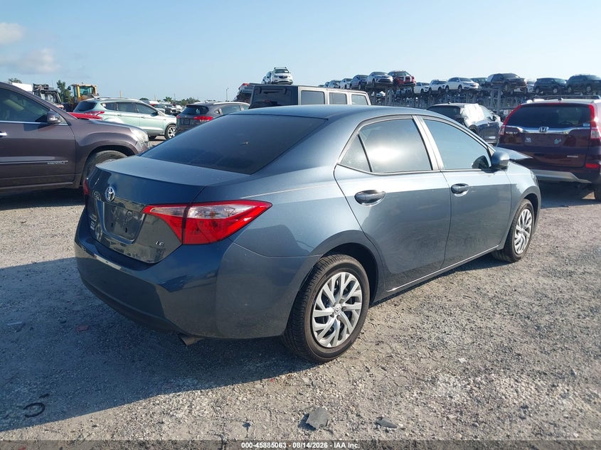 2019 TOYOTA COROLLA auction photo 4