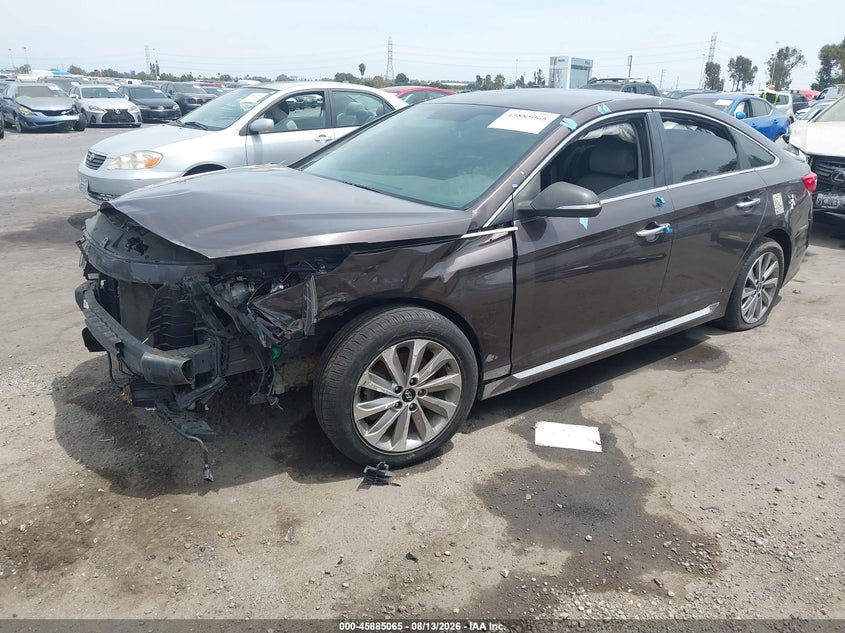 2015 HYUNDAI SONATA auction photo 2