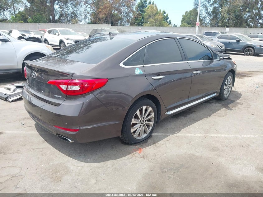 2015 HYUNDAI SONATA auction photo 4