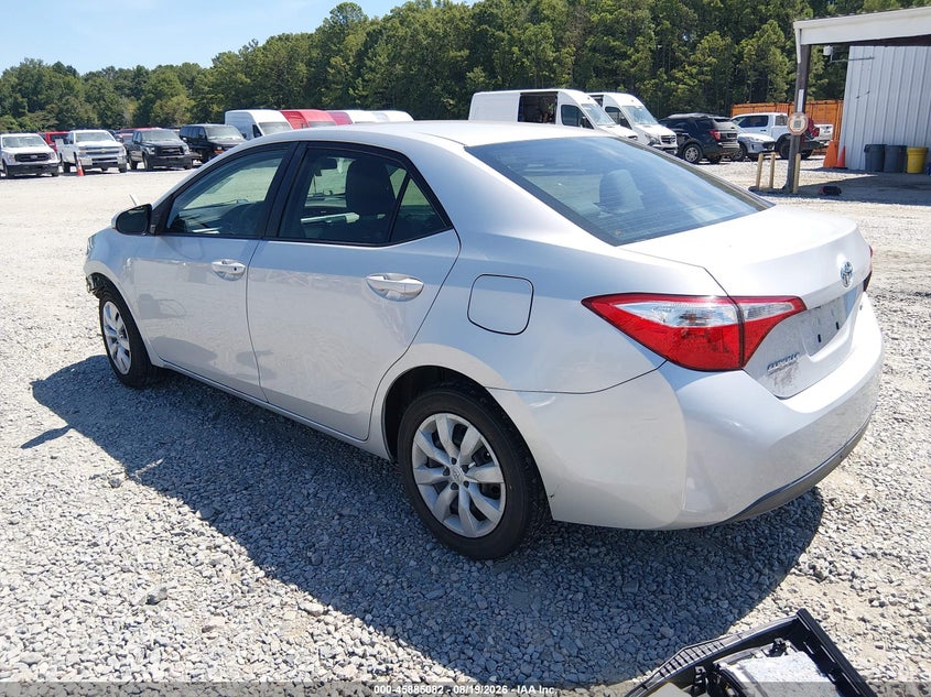 TOYOTA COROLLA 2016 VIN 2T1BURHE3GC528388