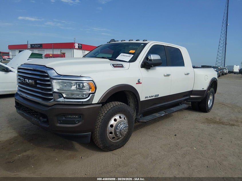 2020 RAM 3500, Left Rear, IAAI, VIN 3C63RRNL1LG109214 — photo 2