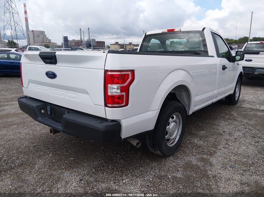 Vin: 1ftmf1cb9jkf31304, lot: 46384148, ford f-150 xl 20184