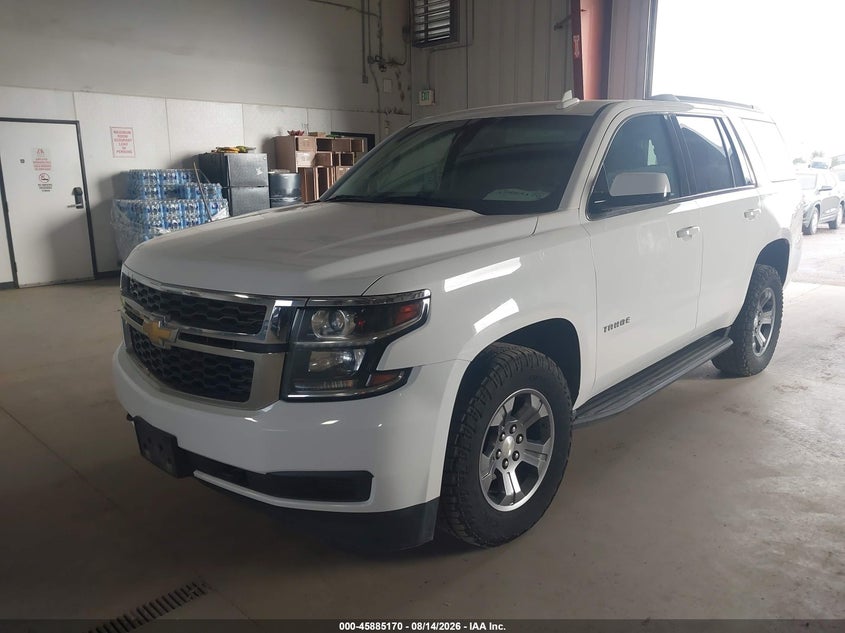 Vin: 1gnskakc0kr343218, lot: 46384204, chevrolet tahoe ls 20192