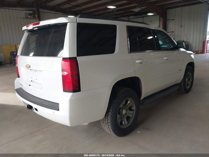 Vin: 1gnskakc0kr343218, lot: 46384204, chevrolet tahoe ls 20194