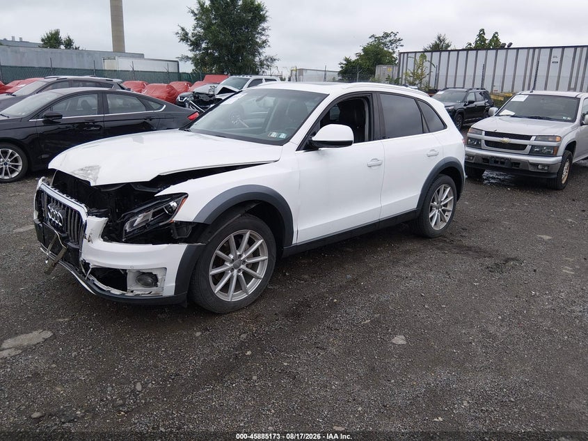 2017 Audi Q5, Удар спереди, IAAI, VIN WA1L2AFP1HA047393 — фото 2