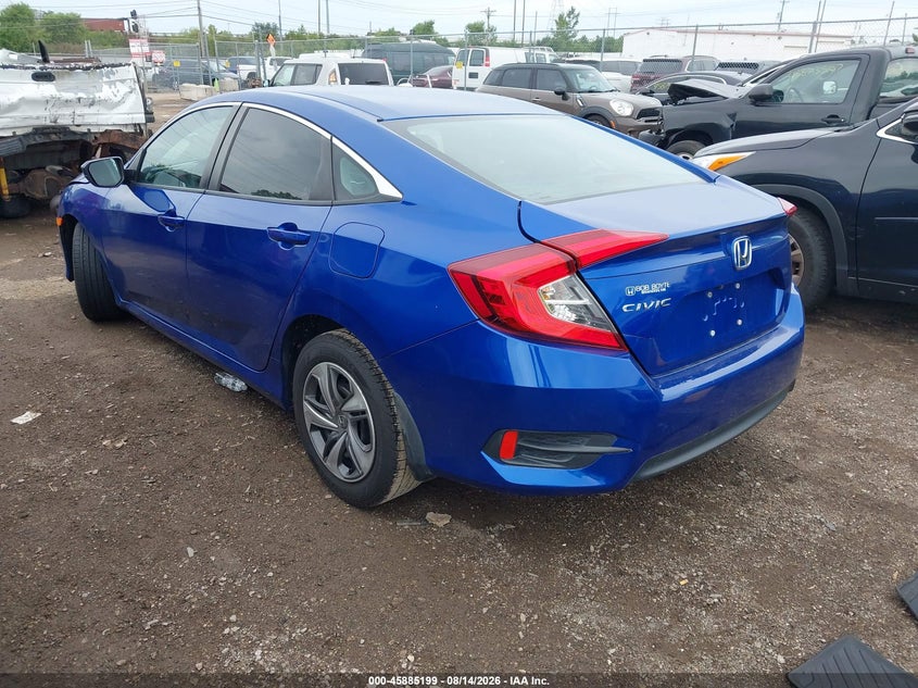 2018 HONDA CIVIC SEDAN 2.0L I-4 DOHC, VVT, 158HP