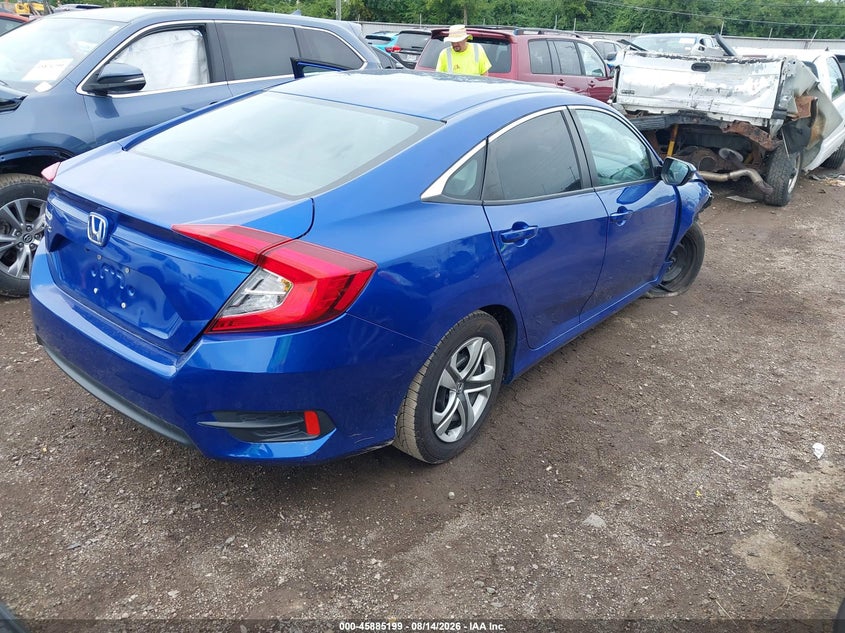2018 HONDA CIVIC SEDAN 2.0L I-4 DOHC, VVT, 158HP