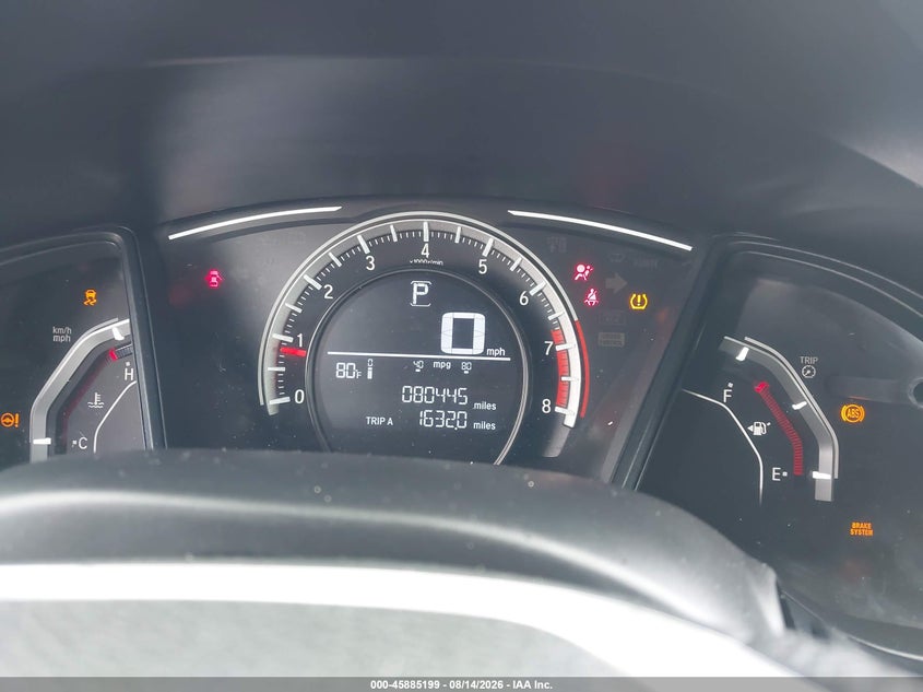 2018 HONDA CIVIC SEDAN 2.0L I-4 DOHC, VVT, 158HP