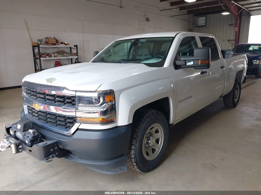 Vin: 3gcuknec9jg468334, lot: 46384242, chevrolet silverado 1500 wt 20182