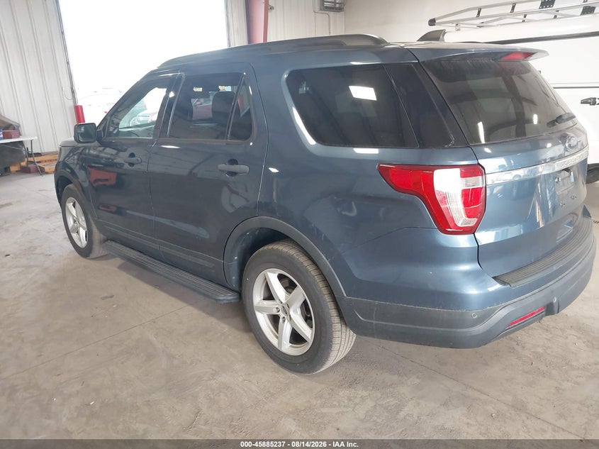 Vin: 1fm5k8b8xjgc45362, lot: 46384271, ford explorer 20183