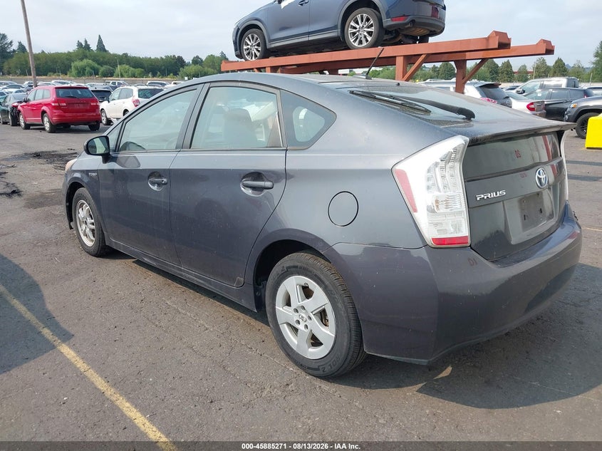 2010 TOYOTA PRIUS auction photo 3