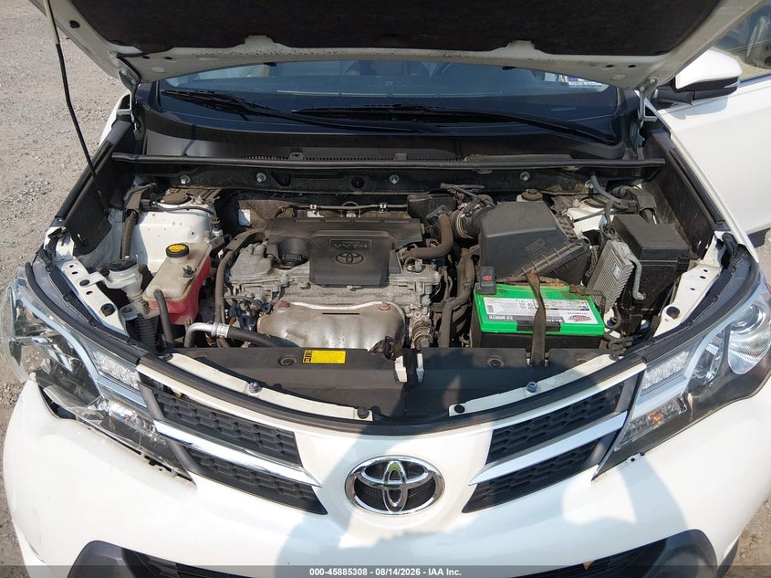 2013 TOYOTA RAV 4 SPORT UTILITY VEHICLE 2.5L I-4 DOHC, VVT, 176HP