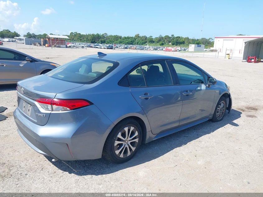 2021 TOYOTA COROLLA auction photo 4