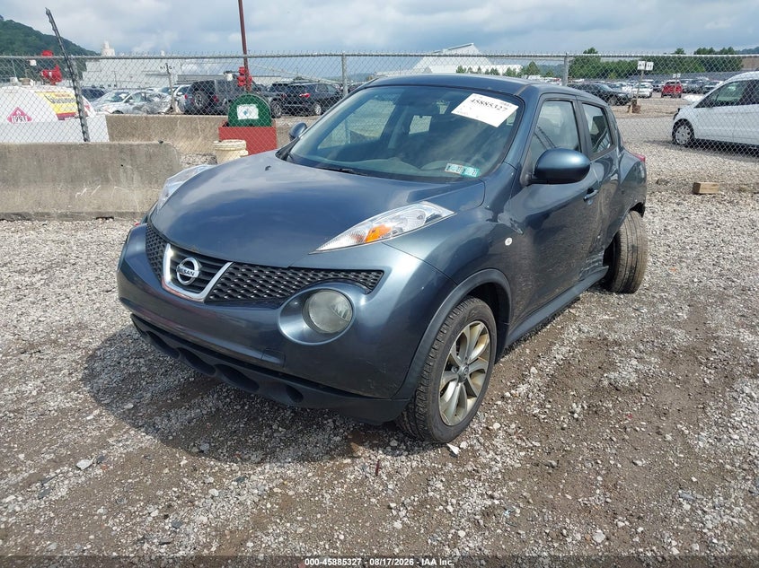 2014 Nissan Juke, Левый зад, IAAI, VIN JN8AF5MV7ET484247 — фото 2