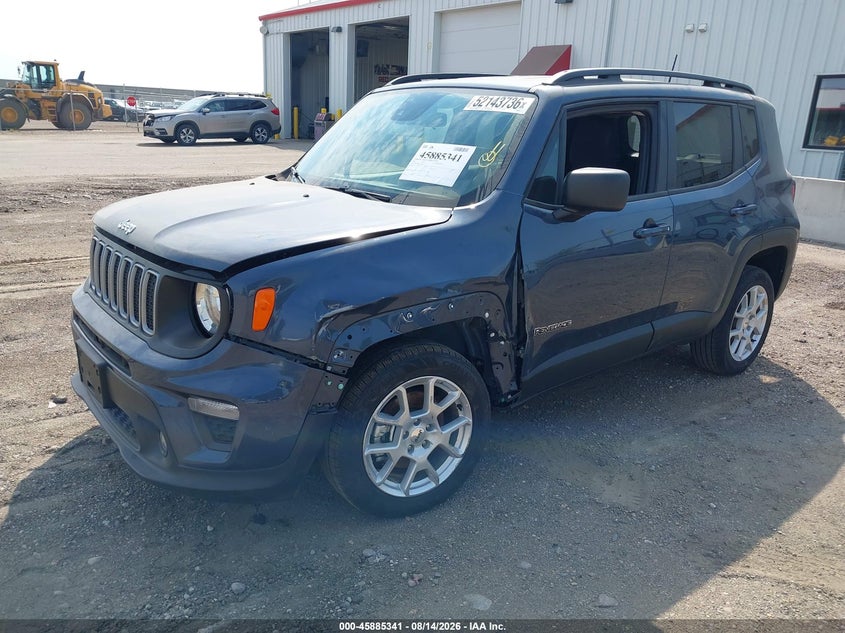 Vin: zacnjdb19npn57715, lot: 46384375, jeep renegade latitude 4x4 20222