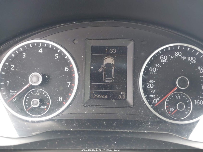 VOLKSWAGEN TIGUAN 2016 VIN WVGBV7AX1GW593692