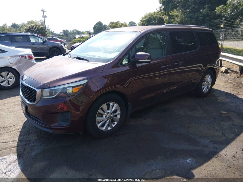 2016 KIA SEDONA — zdjęcie 2