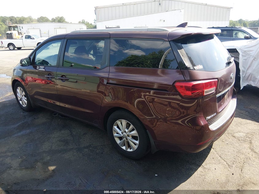 2016 KIA SEDONA — zdjęcie 3