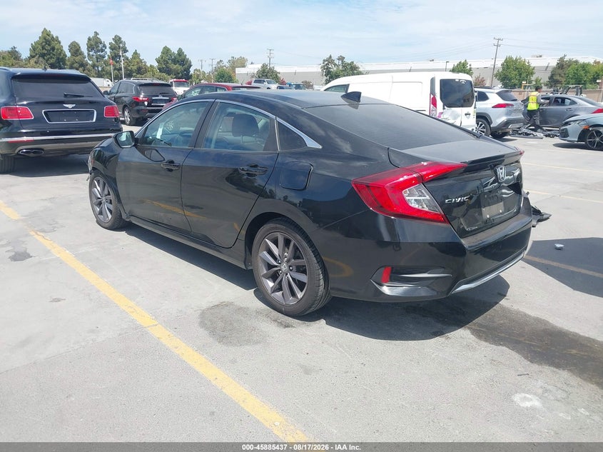 Vin: 19xfc1f30le202017, lot: 46384471, honda civic ex 20203