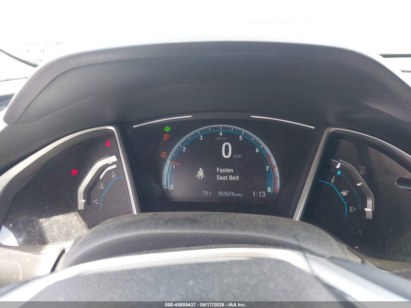 2020 HONDA CIVIC SEDAN 1.5L I-4 DI, DOHC, VVT, TURBO, 174HP